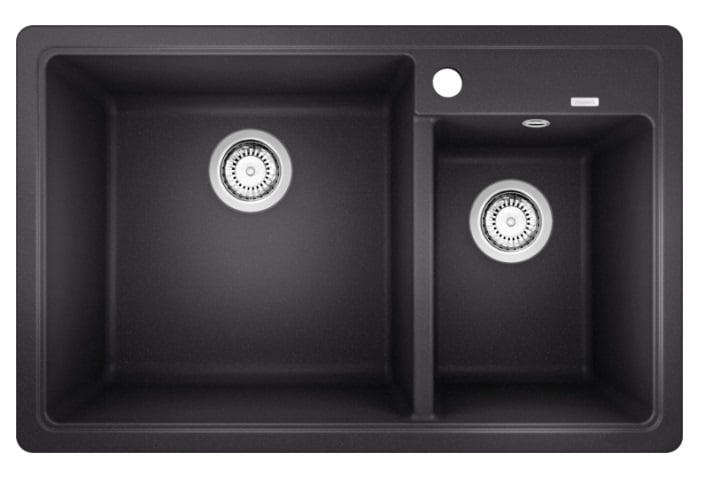 BLANCO LEGRA 8 Top Mount Double Bowls 780MM Granite Sink