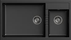 RUBINE Granite Kitchen Sink MEQ860-86L