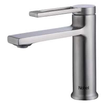 NOBEL N-6661-GM Basin Mixer Tap - Gun Metal Finished