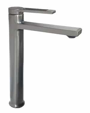 NOBEL N-6662T-GM Tall Basin Mixer Tap - Gun Metal Finished