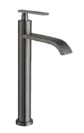 NOBEL N-9322T-GM Tall Cold Water Gun Metal Color Basin Tap