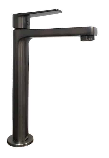 NOBEL N-9502T-GM Tall Basin Cold Water Tap - Gun Metal Finished