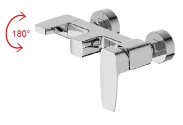 NOBEL Bathroom Shower Mixer N-9900-CP