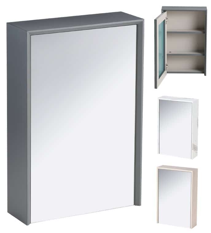 RUBINE PVC Mirror Cabinet RMC-ACO-4060D1