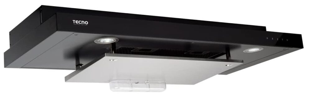 TECNO DYNA-X TCH-939TC BK Built-In Black Color Cooker Hood
